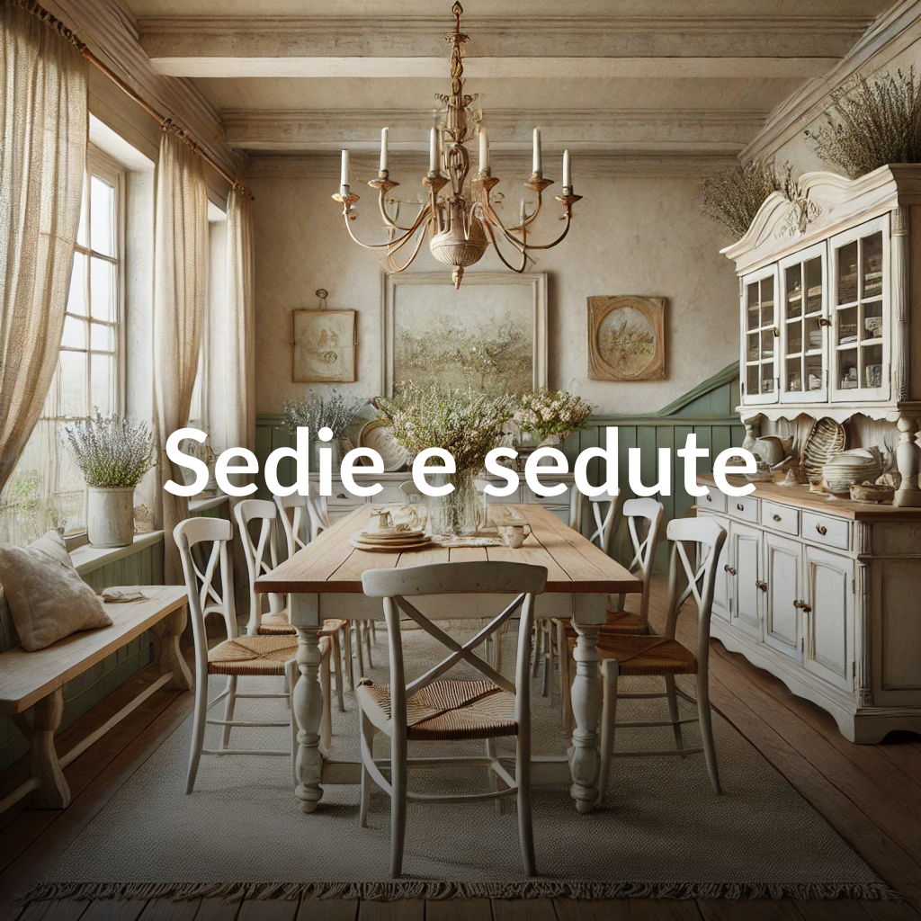 sedie e sedute biscottini